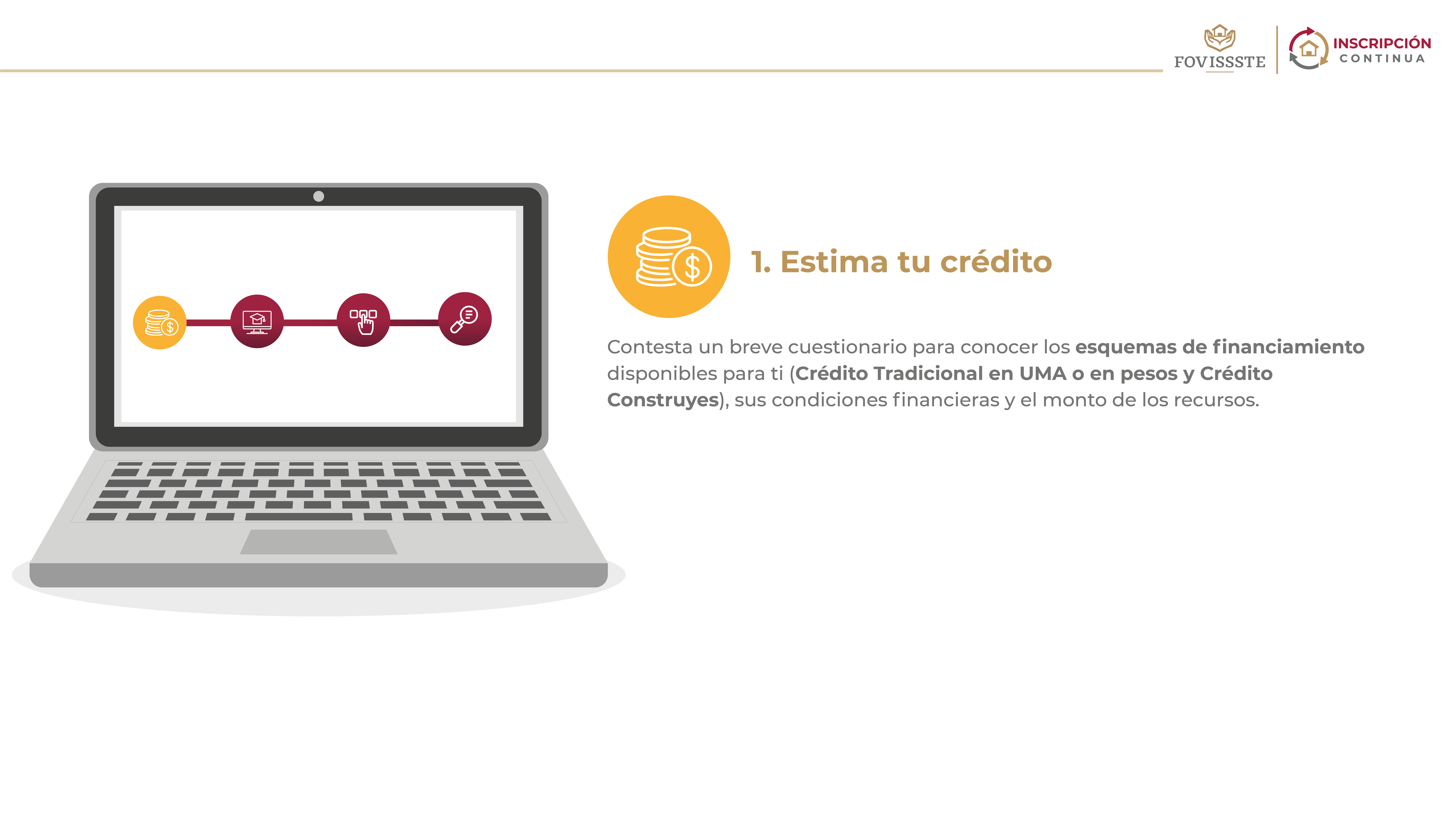 1. Estima tu crédito